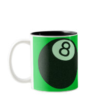 Riyah-Li Designs Vintage 8 Ball Coffee Mugs