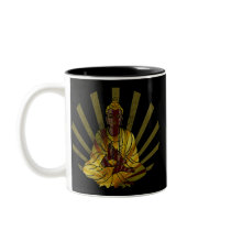 Riyah-Li Designs Vintage Buddha mugs by riyahlidesigns Riyah-Li Designs Vintage Buddha mugs