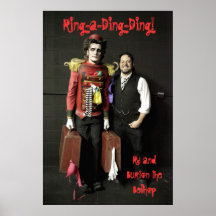 Rj and Burton the Bellhop Poster