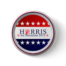 RJ Harris for President 2012 Button