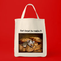 RJTheLittlestCookieMonsterMME, Don't forget the... bags