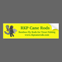 RKP Cane Rods Bumper Sticker.... bumper stickers
