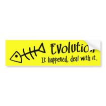 (RLE) Evolution Reality Check v1.4 bumper stickers by IncTru (RLE) Evolution Reality Check v1.4 bumper stickers