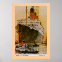 RMS Berengaria Posters