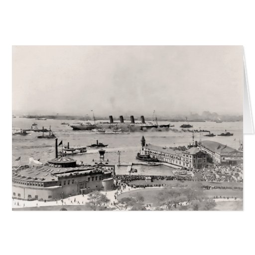 RMS Lusitania Greeting Cards