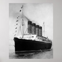 RMS Lusitania Posters