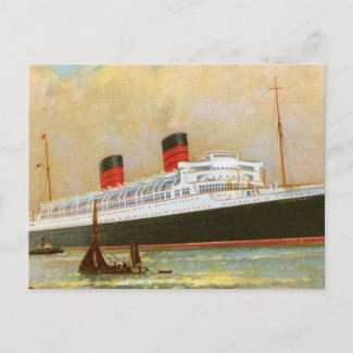 RMS Mauretainia postcard