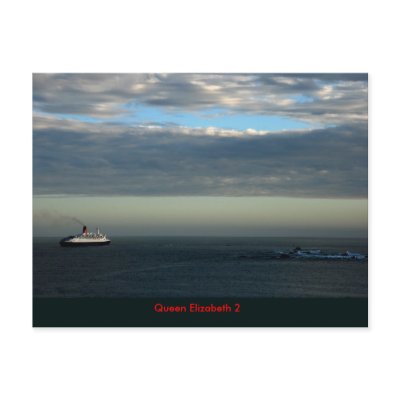 RMS Queen Elizabeth 2 Post Cards by MagicTyger