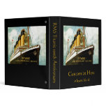 RMS Titanic Anniversary 3 Ring Binder