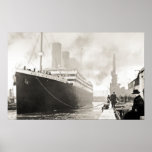 RMS Titanic Departs Southampton Print