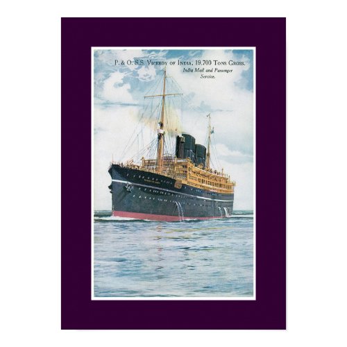 RMS Viceroy of India print