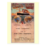 RMS Virginian Steamship Post Card