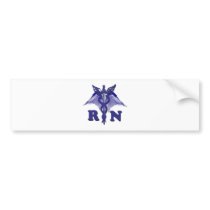 RN Angel Bumper Stickers