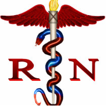 RN Caduceus Photo Cut Out