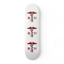 RN Caduceus Custom Skate Board