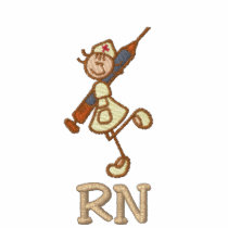 RN - Cute Registered Nurse embroidered shirts by cowboyannie RN - Cute Registered Nurse embroidered shirts