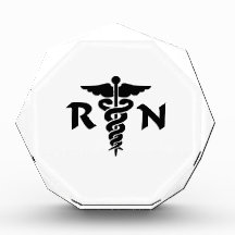 RN Medical Symbol Acrylic Award