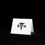 RN Medical Symbol Card