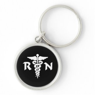 RN Medical Symbol keychain