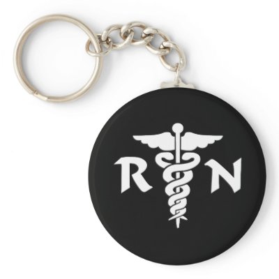 Nurse's Key Rings Available In Additional Styles and Colors