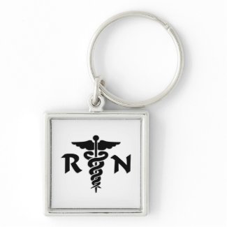 RN Medical Symbol keychain