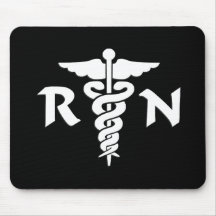 RN Medical Symbol Mouse Mat