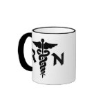 RN Medical Symbol mugs