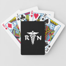 RN Medical Symbol Playing Cards