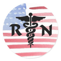 RN Medical Symbol Sticker