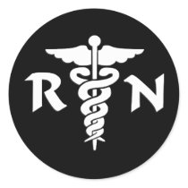 RN Medical Symbol stickers by bonfirenurses RN Medical Symbol stickers