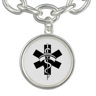RN Nurses Charm Bracelets