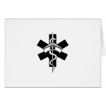 RN Nurses Medical Symbol Greeting Cards