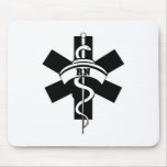 RN Nurses Medical Symbol Mouse Pad