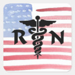RN Nurses Medical Symbol Stickers