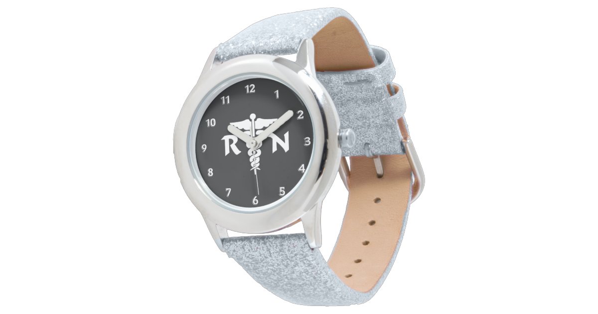 RN Nurses Medical Symbol Wrist Watches Zazzle