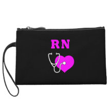 RN Nursing Care Wristlet Clutch