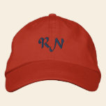 RN: Registered Nurse embroidered hats