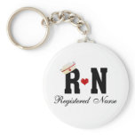 RN Registered Nurse Keychains