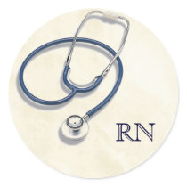 RN: Registered Nurse stickers by cowboyannie RN: Registered Nurse stickers