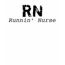 RN, Runnin' Nurse t-shirts