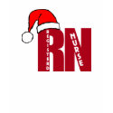 RN Santa with HAT for Registered Nurses CHRISTMAS t-shirts by nurseboco RN Santa with HAT for Registered Nurses CHRISTMAS t-shirts