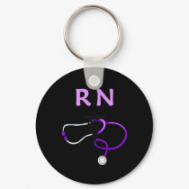 RN Stethoscope keychains