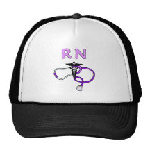 RN Stethoscope Mesh Hat