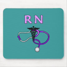RN Stethoscope Mouse Pads