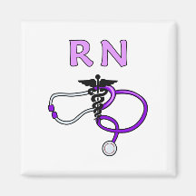 RN Stethoscope Refrigerator Magnet