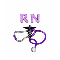 RN Stethoscope t-shirts