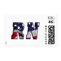 RN USA FLAG WRAP REGISTERED NURSE postage