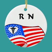 RN USA Pride ornaments