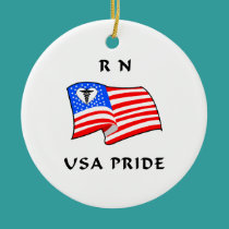 RN USA Pride ornaments
