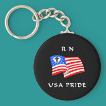 RN USA Pride keychains
